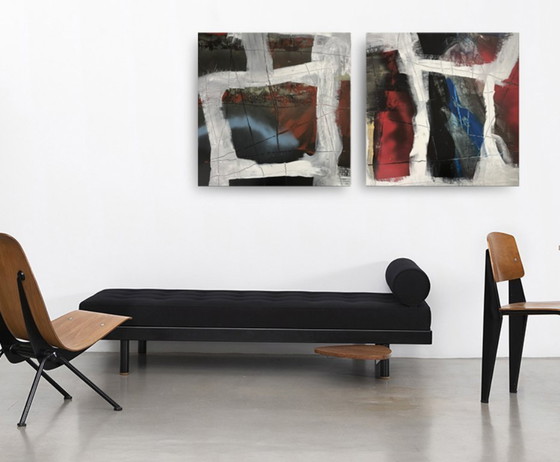 Image 1 of Painting • Quadrivium 1424 • XXL Diptych • Masaki Kazushi • Abstract Expressionism