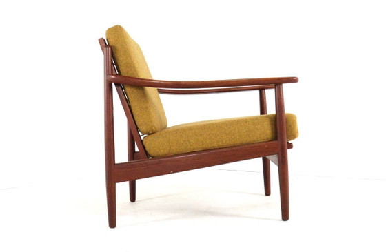 Image 1 of Vintage fauteuil  'Bamberg' nieuw gestoffeerd