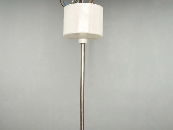Image 1 of Pair of Czech Space Age UFO Pendant Lights, 1960s