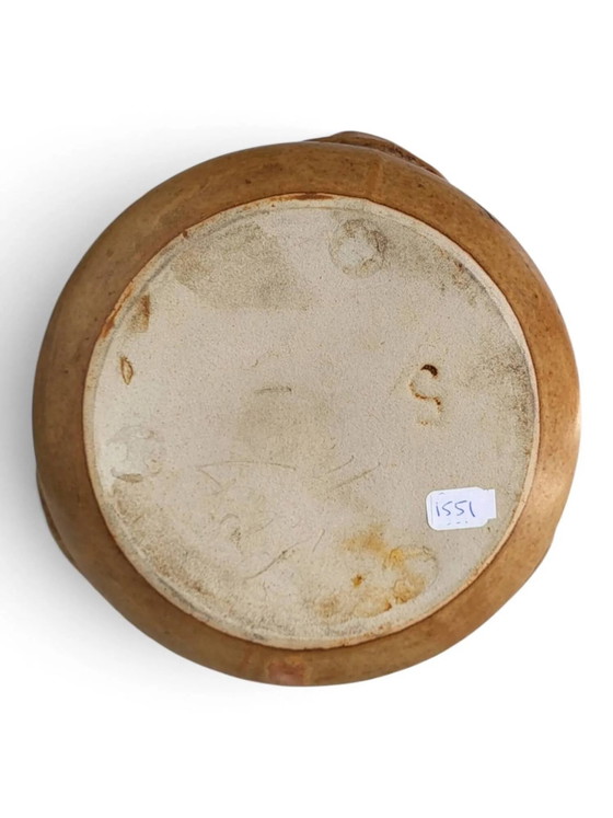 Stoneware vase signed by the tip Alfred Lebret ( ) – Porcelain, Art Deco (photo 7 of 8)