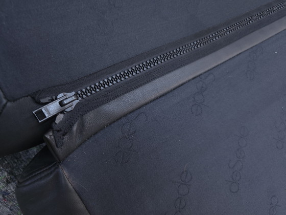 Image 1 of De Sede ds 76 poltrona di design in pelle poltrona sedia divano desede pelle nero