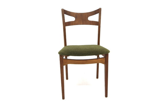 Image 1 of Vier Scandinavische eikenhouten stoelen, Zweden, 1960