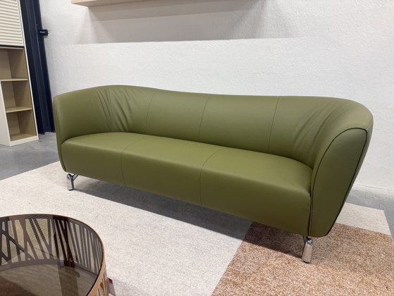 Leolux Pupilla 2 Seater Sofa Senso Green – Leather (photo 2 of 9)