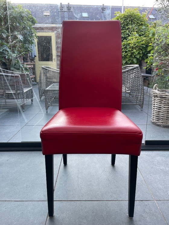 Image 1 of 6x Mobitec Eetkamerstoelen