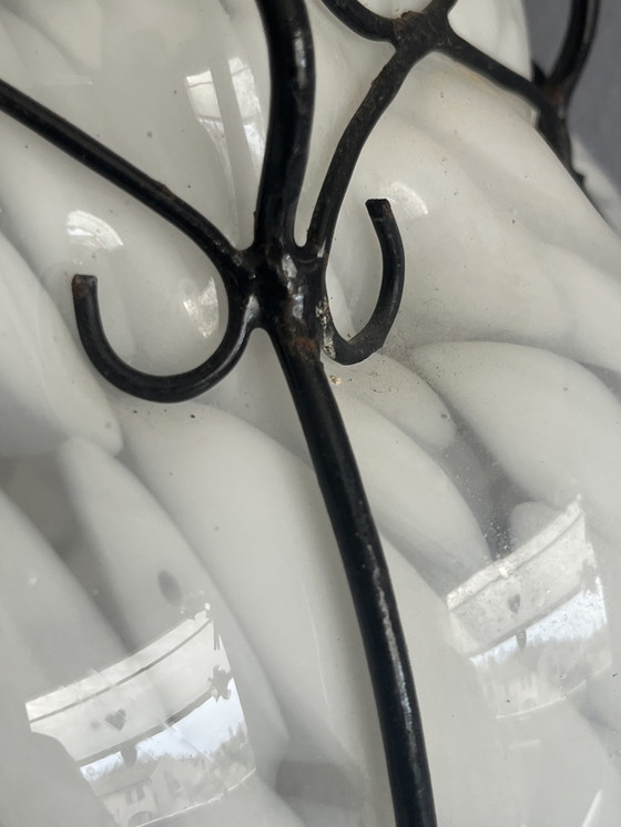 Image 1 of Venetian opaline lamp Murano