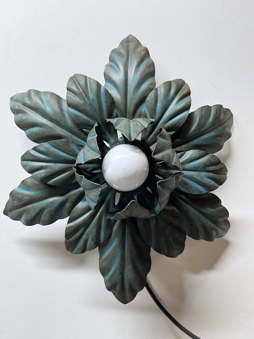 Lámpara de techo o de pared Vintage Fleur Italian Masca