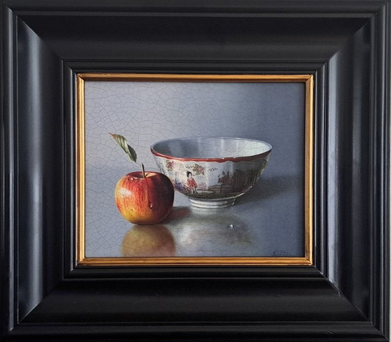Image 1 of Still life with apple and bowl by Rob Ritchie