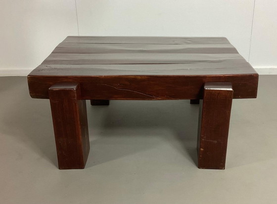 Image 1 of Brutalist Dutch Coffee Table 1960s