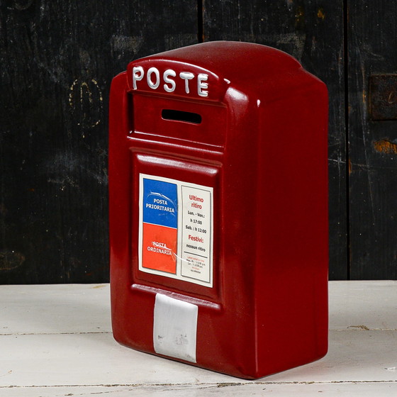Vintage Letterbox Piggy Bank – Decorative Objects, Rubber (photo 3 of 7)