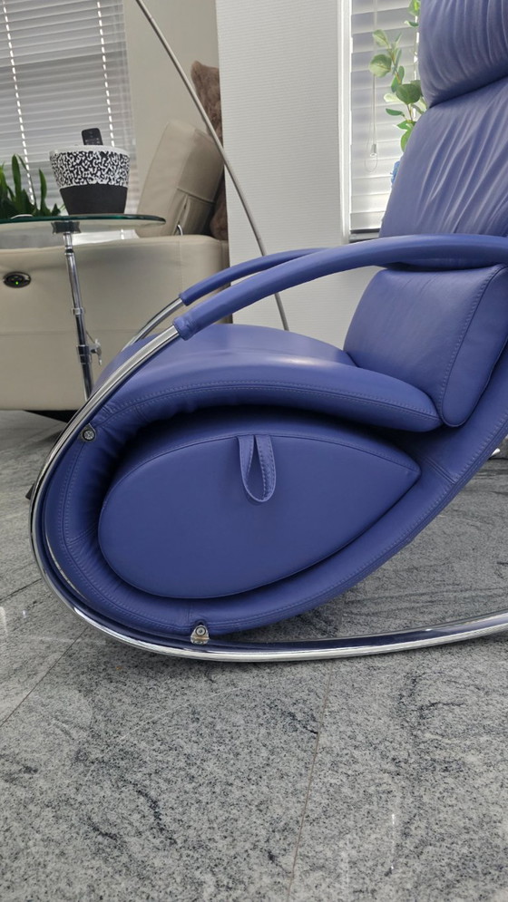 Canguro Punkt & Comma Leolux by Stefan Heiliger – Chairs and lounge chairs, Leather, Metal (photo 4 of 9)