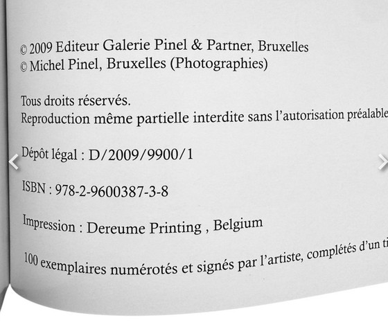 Image 1 of Michel Pinel - Eden 2009 - Rare collector's photographic book