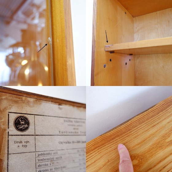 Image 1 of Bibliothèque murale vintage par František Jirák, Tchécoslovaquie 1960