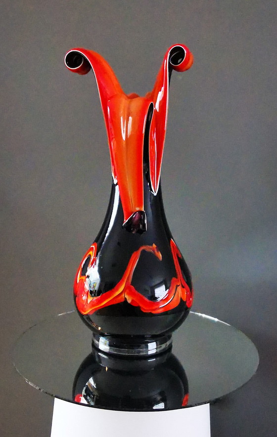 Image 1 of Darius Zarrin, Glaskunstvase