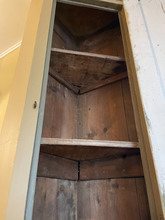 Unieke Hoekkast 244 cm. Frans 19e eeuw – Vitrinekasten, Wood (photo 7 of 20)
