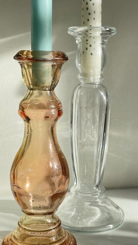 Image 1 of CANDLESTICK GLASS