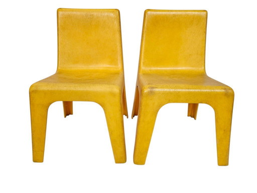 Wesco - high chairs - set (2) - vintage - 1980s