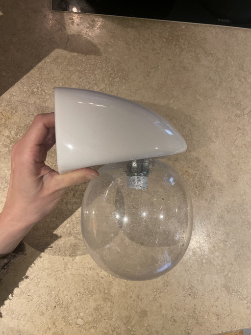 Lámpara de pared Cerámica Burbujas Cristal