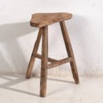 Tabouret asiatique ancien (c.1900) #4 (photo 6 of 39)