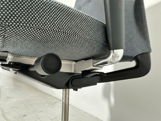 Chaise de bureau Vitra ID Trim - Antonio Citterio - Ergonomique - État neuf – Chaises de bureau, Metal (photo 7 of 9)