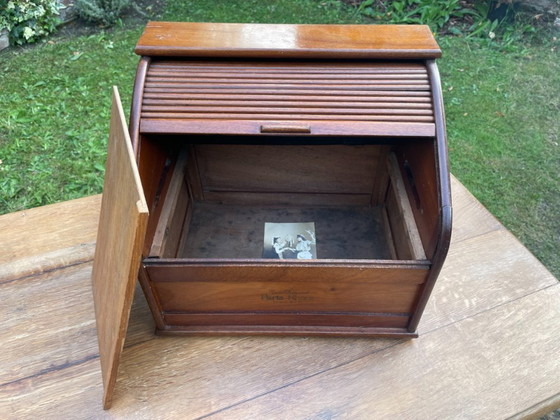 Image 1 of Meuble à volets pour votre bureau Meuble radio art déco 1923 français