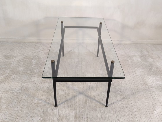 Tavolino da Caffè Iconico Roger Le Bihan Per Airborne 1960-70 - Design Minimalista, Francia (photo 18 of 20)