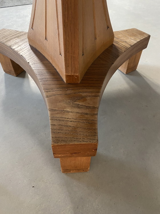 Characteristic Round Dining Table – Wood (photo 5 of 15)