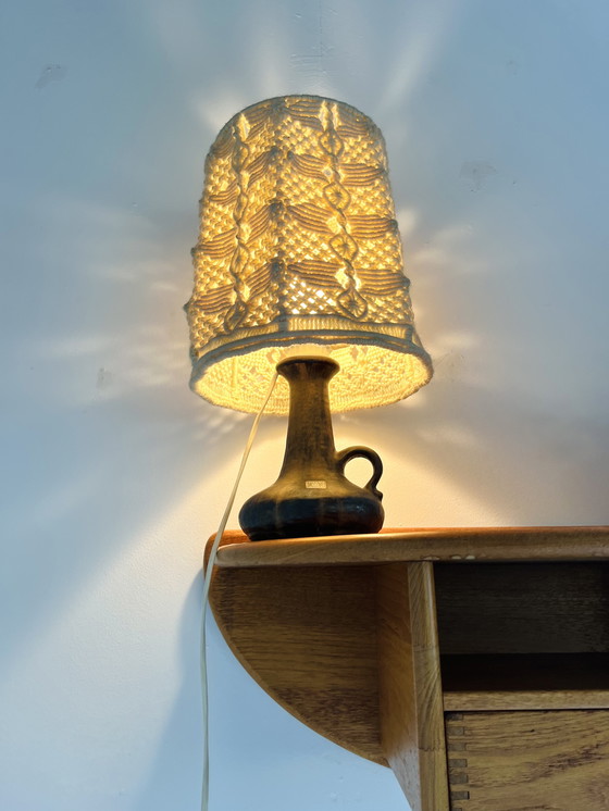 Image 1 of Vintage Keramieken Tafellamp, Kiel Atelier ‘60