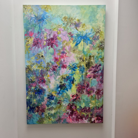Painting 100x150cm – Syl, Paintings & Drawings, Wood, Canvas (photo 2 of 13)