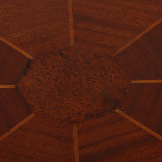 Image 1 of Beistelltisch aus Holz, Art-Deco-Stil aus den 1930er Jahren