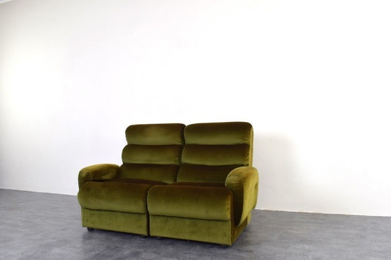 Image 1 of Sofá modular alemán de mediados de siglo, década de 1970.