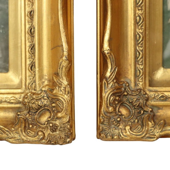 Image 1 of Placche incorniciate in alabastro Biggs and Sons London