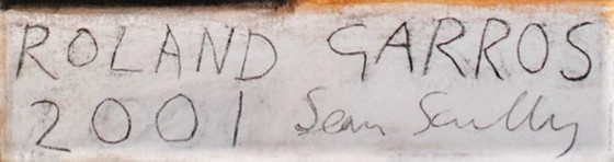 Image 1 of Litografía offset a color de Sean Scully, Roland Garros, 2001