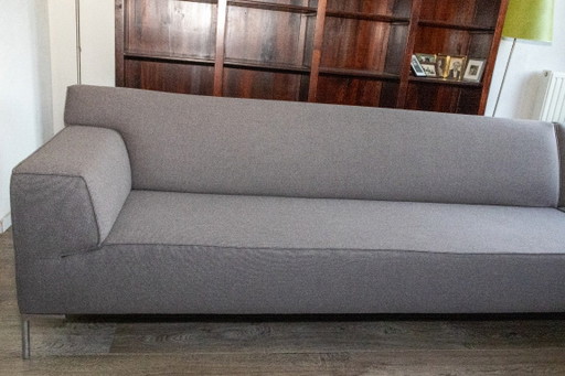 Design On Stock Sofa Bloq Hoekbank / Schakelbank – Ploegwol 77 Pepper – hoekbanken, Wool
