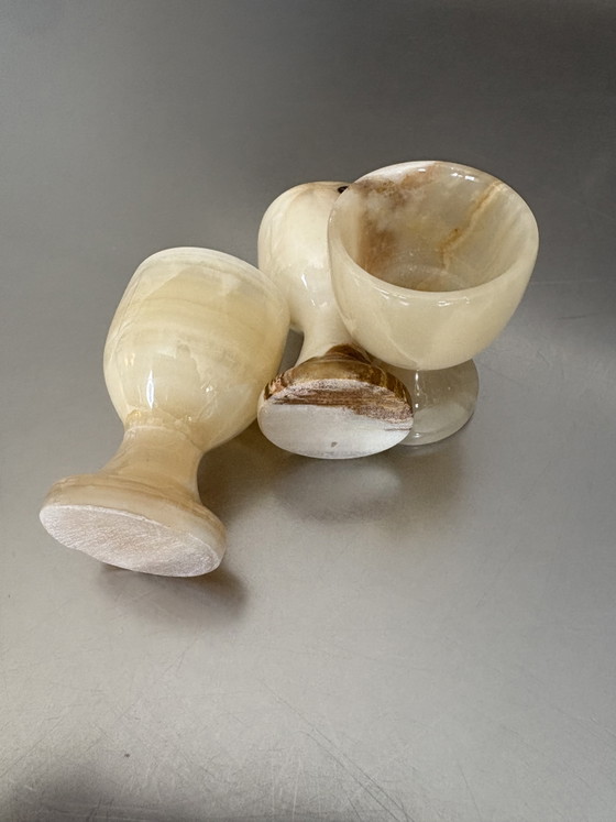 Vintage Egg Cups – Kitchen accessories, Marble (photo 3 of 5)