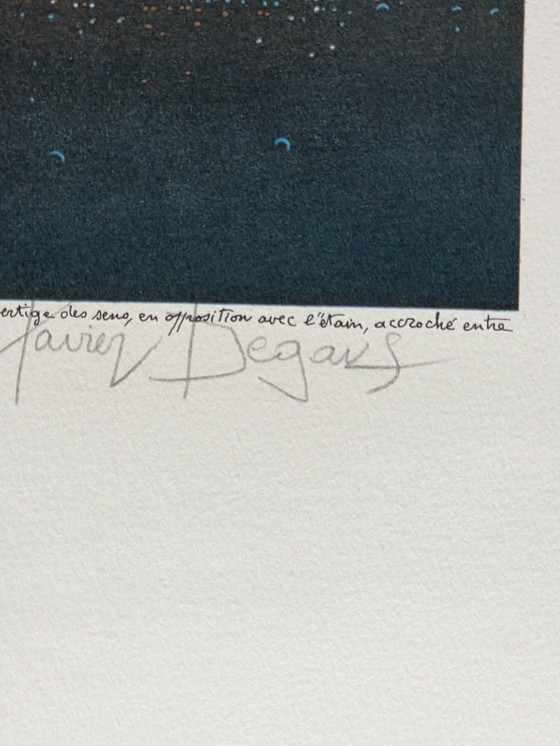 Image 1 of Degans Xavier (1949-) - Lithographie Epreuve d'artiste (ref 4122-10)