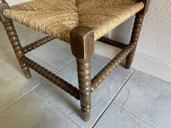 Image 1 of Rieten hoekstoel