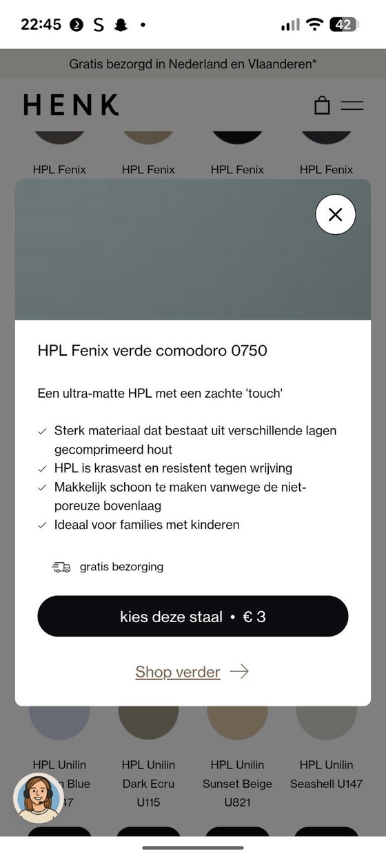 Image 1 of Table de salle à manger Studio Henk 300x90