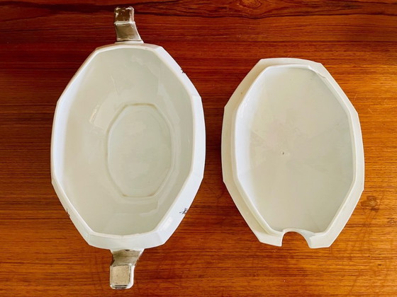 Image 1 of Art Déco, zuppiera della Victoria China, Cecoslovacchia, anni '30