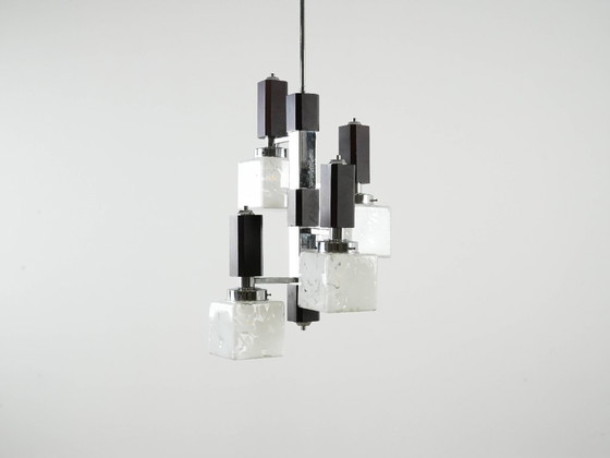 Image 1 of Hanglamp, Italiaans design, jaren 70, vervaardigd in Italië