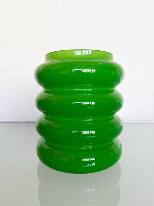 Vase vintage IKEA vert Anne Nilsson