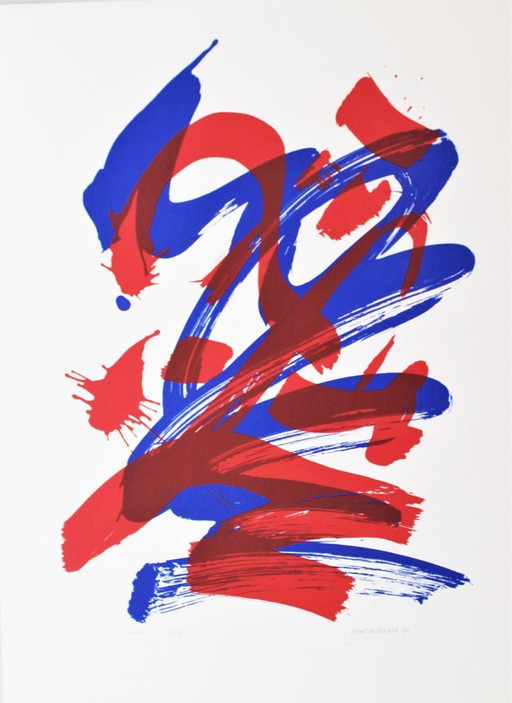 Gerrit Westerveld - Lithograph - Edition of 15 - signed - numbered -(73 x 55 cm)