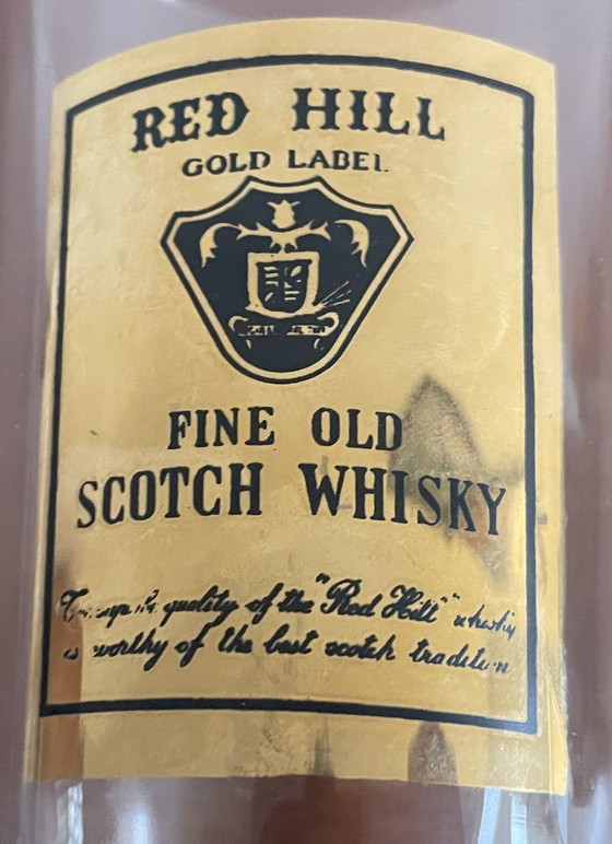 Image 1 of Red Hill Fine Old Scotch Whiskey - Shaker per cocktail vintage