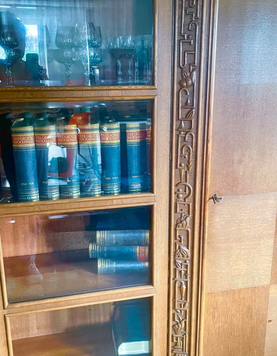 Image 1 of Mobile Art Déco con elementi Chinoiserie