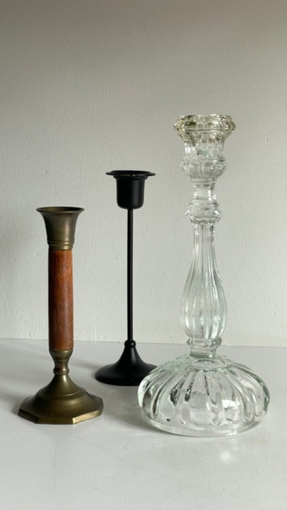 Trio di Portacandele Chic VINTAGE – Vetro (photo 3 of 29)
