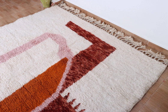 Superbo tappeto marocchino in lana, fatto a mano, dimensioni 250x150 cm. – Tappeti, Wool (photo 4 of 10)