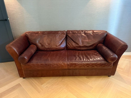 Baxter Vincent 3-seater Tuscany Siena