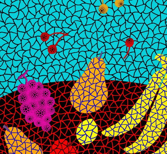 Composición frutal - Yayoi Kusama 2011 - Póster de bellas artes 70 × 100 cm – Paper (photo 4 of 6)