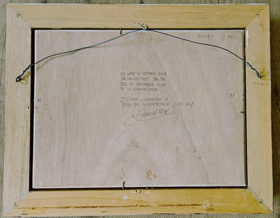 Image 1 of Jan van der Meer (1942-2024) Cinq lapins avec une feuille de chou