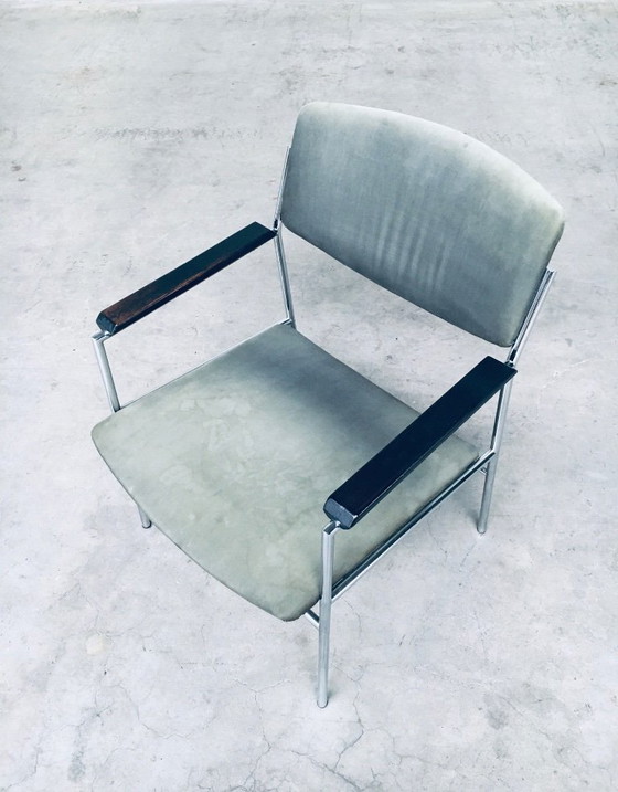 Image 1 of Midcentury Modern Dutch Design Armchair by Gijs Van Der Sluis, Netherlands 1960s