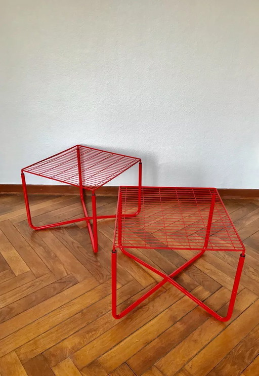 2X Vintage Ikea Niels Gammelgaard Couchtisch | Jarpen